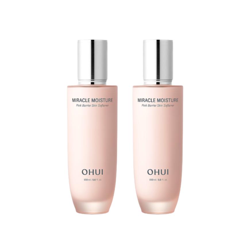 

Ohui Miracle Moisture Pink Barrier Смягчающий тонер для кожи 150 мл / Эмульсия 130 мл (7 вариантов) #SkinSoftener 150mlx 2pcs