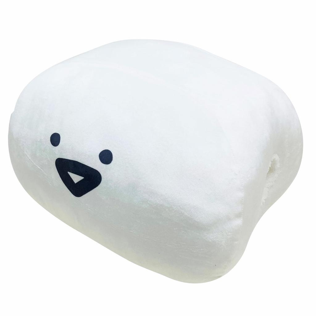 MORIPiLO Body Pillow to Me Soft and Soft to the Plush Nap Morishita Makura "Obungu Issho" (Hug Cushion) - Touch, Toy, Pillow, 40x25x25cm, White,