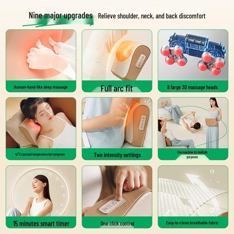 BEAR Multi-functional Massage Pillow