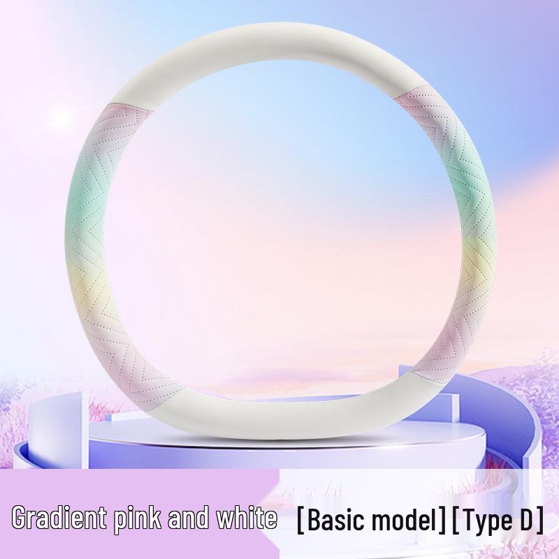 2024 Iridescent Nappa Leather Puppy Steering Wheel Cover