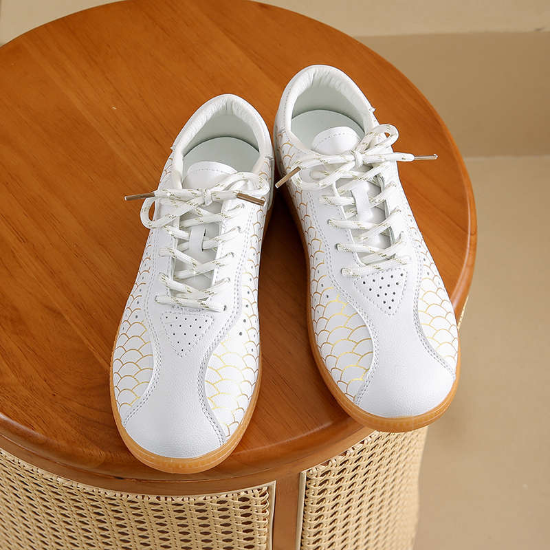 Oxford sole  spring and autumn new soft-soled lightweight casual running shoes versatile sports tai chi shoes