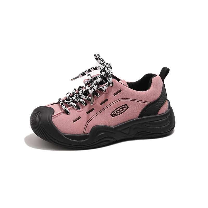 Girls' sports shoes autumn new girls outdoor mountain ugly cute shoes boys hiking children's shoes Korean version