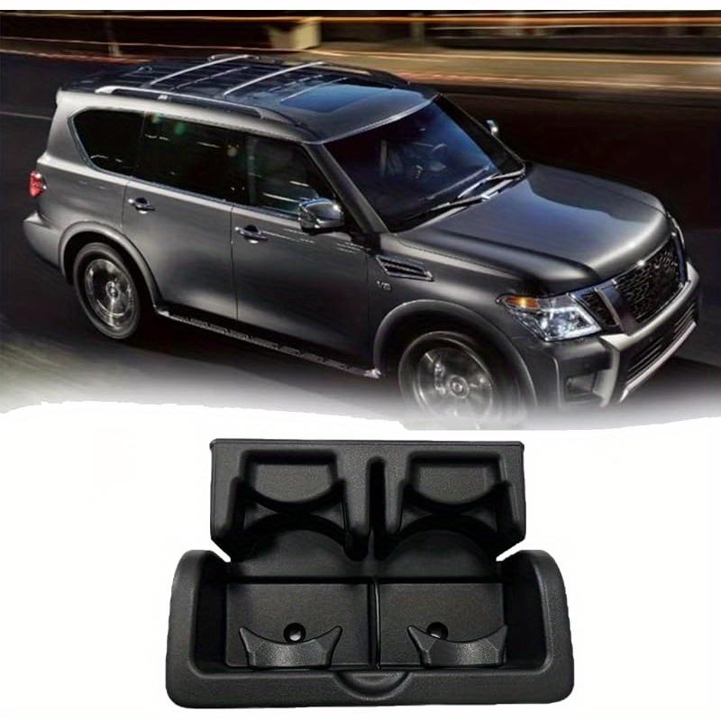 Подстаканник в задней консоли, черный, для Nissan Armada 2017-, Infiniti QX56 2012-2013, QX80 2014-2018. Заменяет 88741-1LK3D
