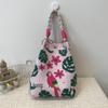 Korean Ins Knot Handbag: Stylish Spring/Autumn Bucket Bag with Large Capacity