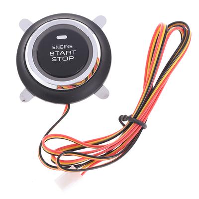 1 ADET En Yeni Araba Motoru Çalıştır Durdur Basmalı Düğme Ateşleme Marş Anahtarı Çok Yönlü 12V Otomatik Yedek