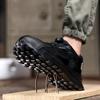 Smart Buckle Men's Protective Shoes Steel Toe Summer Breathable Comfortable Lightweight Construction Site Men