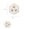 4Pcs Swivel Caster Bins Bottom Pulley Strong Load Bearing Paste Type Casters