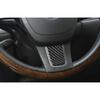 For VW Touareg 2011-2018 Real Carbon Fiber  Steering Wheel Sheet Cover Trim 1PCS