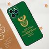 South African Flag Phone Case For iPhone 17 Pro Max 14 13 12 11 15 16 Pro Max mini 15 Plus 16e 17 Air Funda