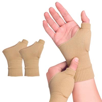Thumb Wrist Support Brace with Gel Pad – Breathable Compression Sleeve for Arthritis, Tendonitis & Pain Relief (1 Pair)