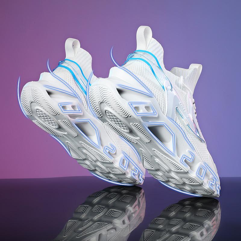 Schuhe in großer Größe Sportschuhe Freizeit-Outdoor-Sport Laufschuhe bequem und leicht atmungsaktive Blade-Sportschuhe trendige Schuhe Männer