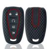 Silicone For Chevrolet Malibu Blazer Traverse Seeker Onix Equino Volt Bolt Trax Orlando Cruze Spark Sonic Camaro Car Key Case