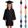 Conjunto de Roupa de Formatura Infantil da Moda, Roupa para Fotografia de Jardim de Infância, Novo Chapéu de Doutor e Toga de Formatura 2026