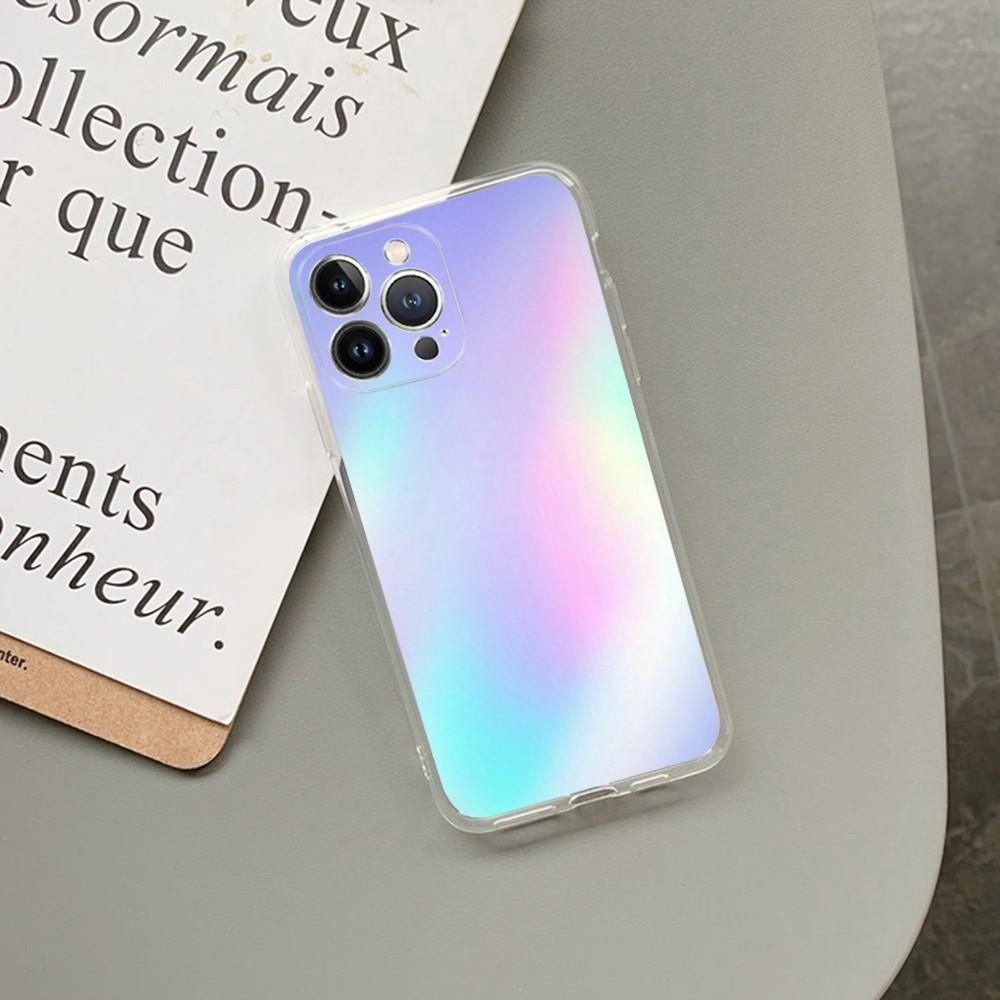 Holographic Pattern Phone Case For iPhone 15 14 13 12 11 Pro Max XS X XR SE 2020 6 7 8 Plus Mini Protective Shell