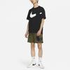 Nike Sportswear Swoosh Large Logo Loose-Fit Casual Shorts Men Bottoms Military-Green DD5998-326