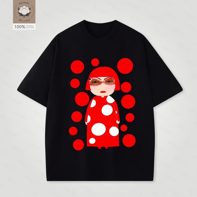 Yayoi Kusama T-krekls Japāņu mākslinieks Popārts