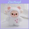 Adorable Plush Toy Star Sheep And Bunny Keychain Perfect Birthday Gift For Kids