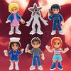 Newest Periphery Demogorgon Eleven Dustin Barb Steve Action Figure Model 6pcs/set Collection Toys for Children Gift