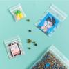 Thickened Self Sealing Tote Cartoon Photo Jewelry Packaging Sack Cute Colored Plastic Packaging Handheld Account Decoration and Sorting Bag