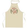 Planetee Kitchen Apron Clémence Life Is Prettier | Gardening and Household Chores Apron Mother's Day Gift