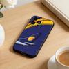 Airplane Pattern  Phone Case For iPhone17,16,15,14,13,12 Plus,Max Soft Silicone Black Cover