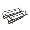 T02C!Hanging Wine Glass Holder Stemware Wine Goblet Rack Champagne Holder Under Cabinet Shelf Kitchen Organizer Bar Accessories