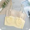 Ultra-thin tube top underwear women's big breasts show small anti-light word jelly beautiful back anti-sagging summer ice silk seamless chest wrapping