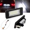 For A GB2pcs White Car LED Number License Plate Lights Lamp 12V for Audi A4 B8 A5 Q5 S5 TT S4 Error Free Led License Plate Lights