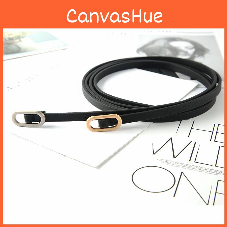 Cipri Style Simple Nonporous Waist Belt Metal Buckle Clothing Accessories