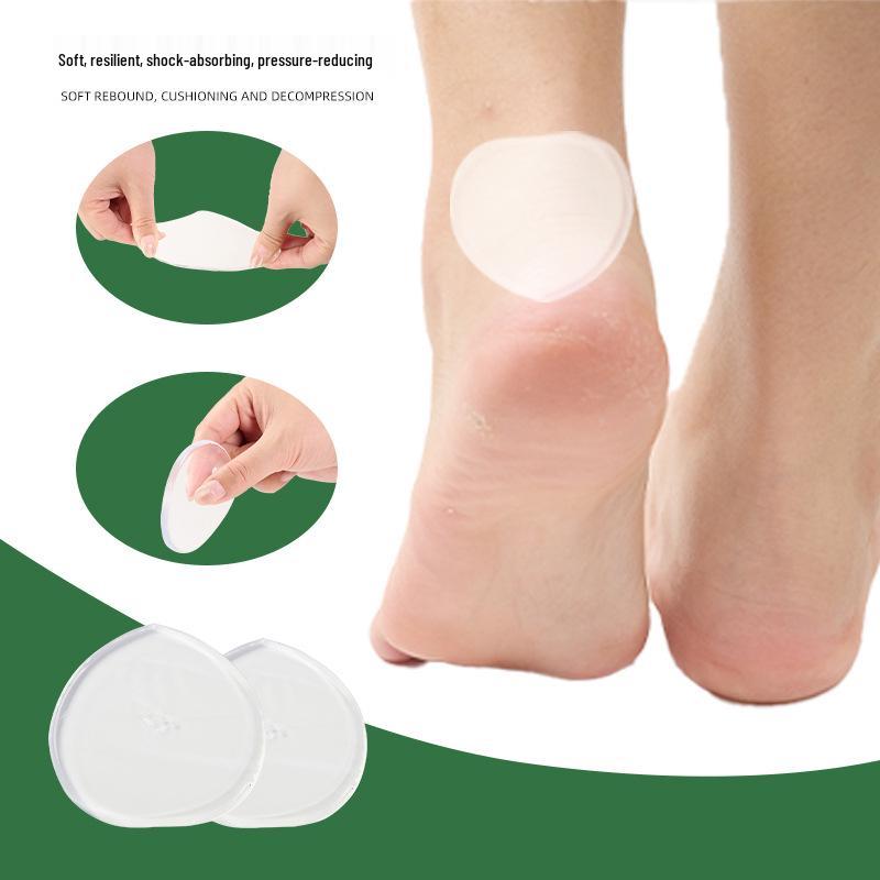 Gel Heel Protector: Soft, Wear-Resistant, Self-Adhesive Ankle and Foot Cushion for Sports, Anti-Friction Stickers