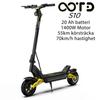 OOTD S10 Foldable Electric Scooter 10", 1400W Motor, 48V20AH Battery, Range 60-70km