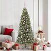 Christmas Ornament Set with 300 LEDs 120 Pcs Pink Plastic