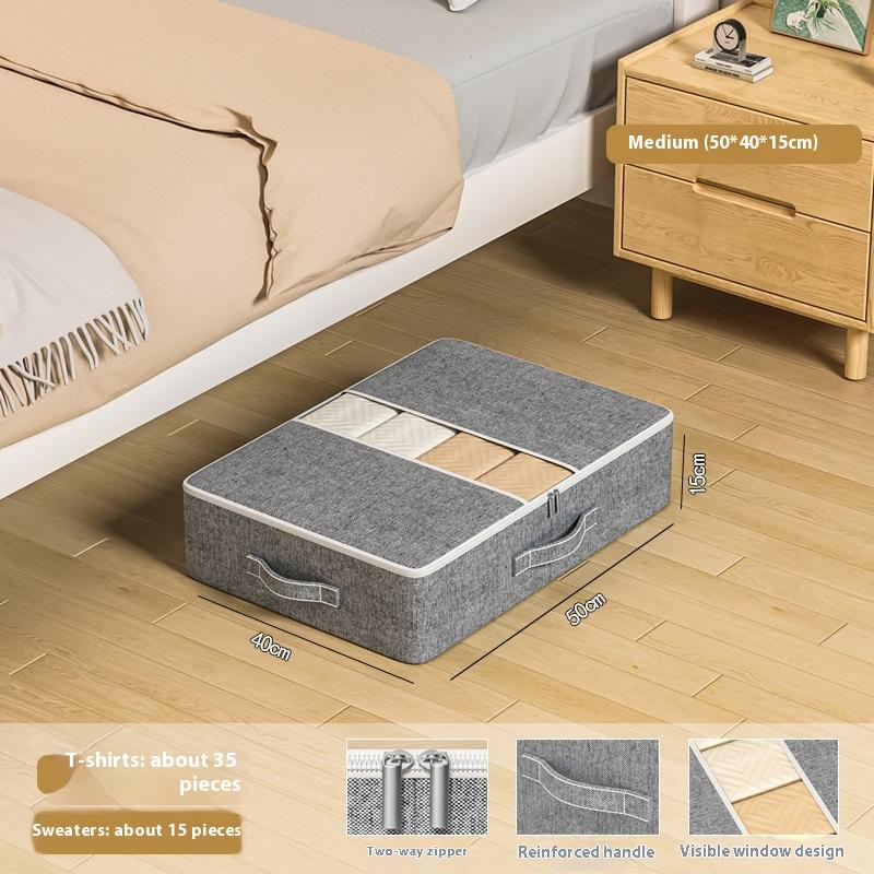 Extra große Kapazität Unterbett Kleideraufbewahrungstasche Bettdecken Aufbewahrungstasche Faltbare Hosenmantel Aufbewahrungstasche Kleiderschrank Organizer