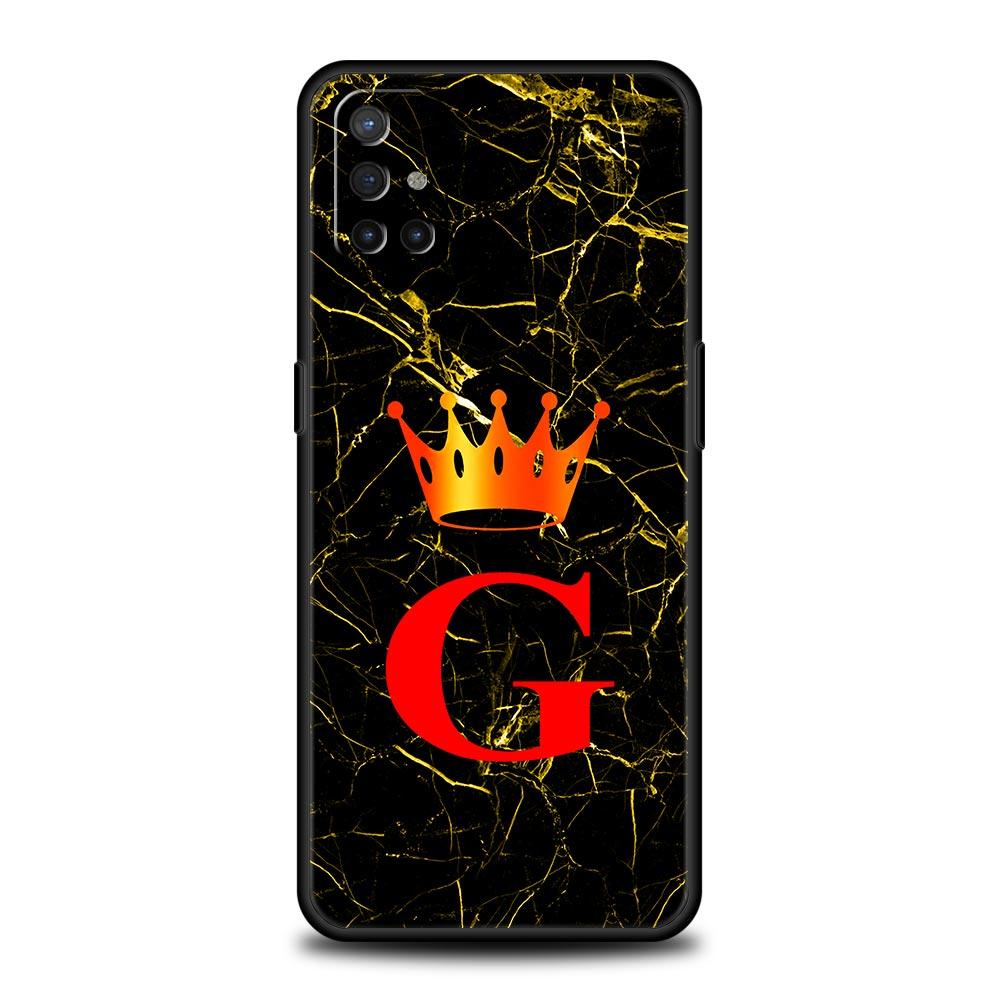 

Marble Letter Phone Case For Oneplus 13R 13 12R 11 10T 10R Nord N100 N200 N10 10 9 9R 9RT CE 3 2 Z Pro 5G Soft TPU Cover Fundas Nord CE 2 Lite