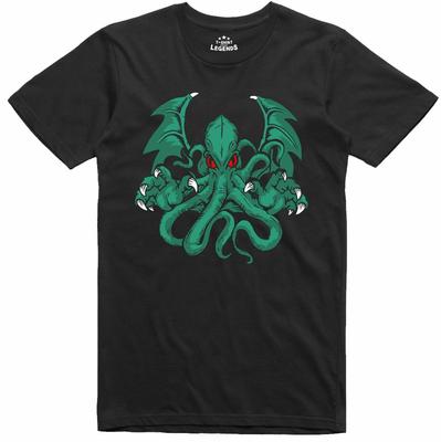 Cthulhu Face Mens T Shirt Cosmic Entity RPG Gamer Regular Fit Cotton Tee