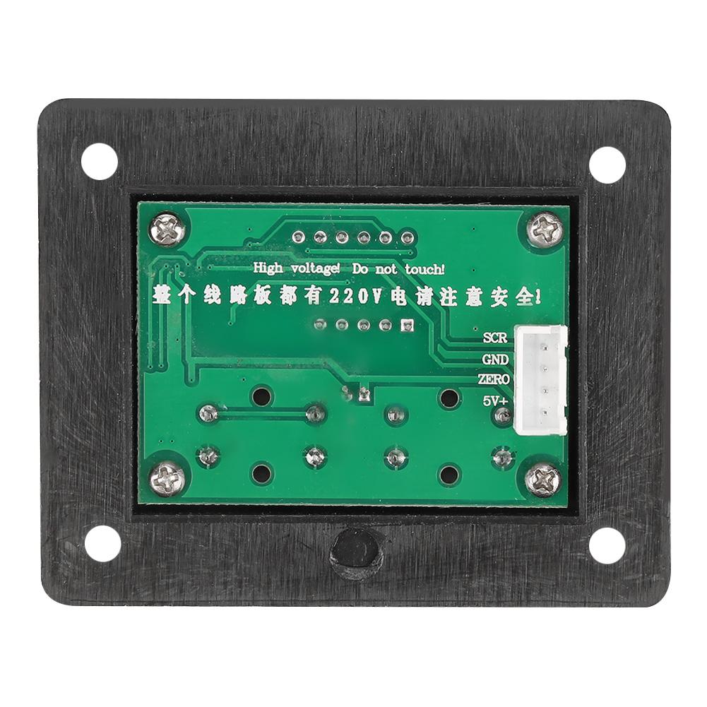 4000W SCR Digital Voltage Regulator Speed Control Dimmer Thermostat AC 220V