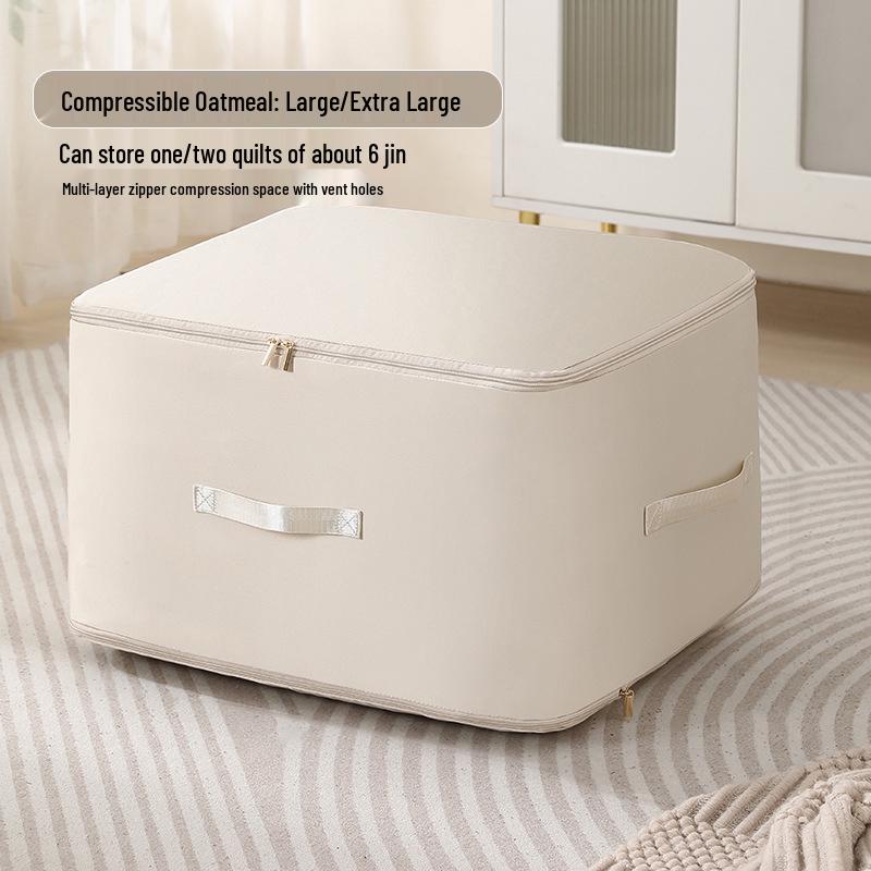 Large Capacity Vacuum Compression Bag for Bedding and Clothes - Moisture-Proof Down Jacket Organizer