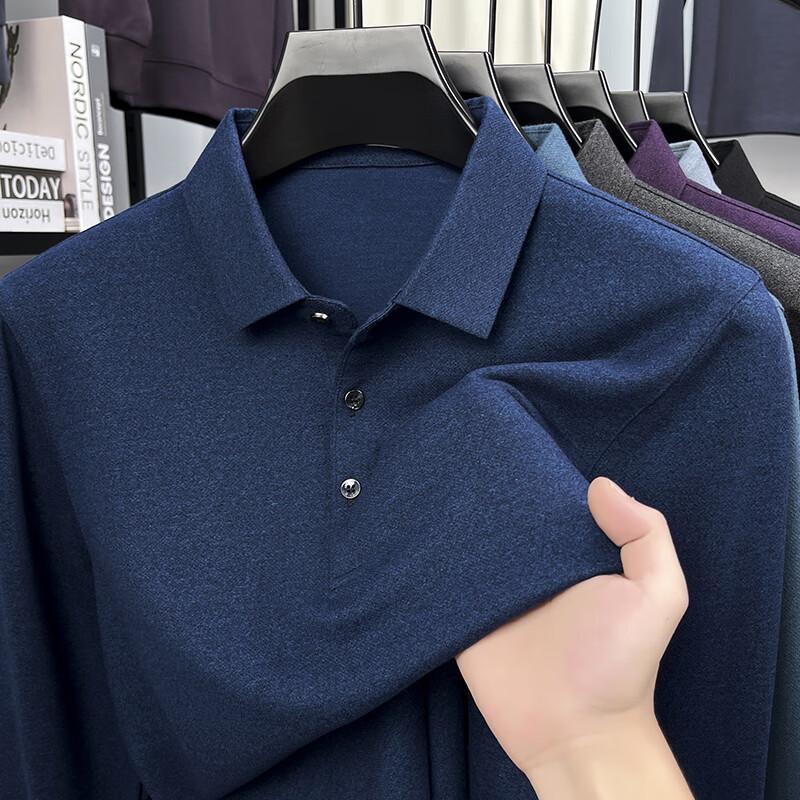 Firstview Men's Long Sleeve Polo Shirt