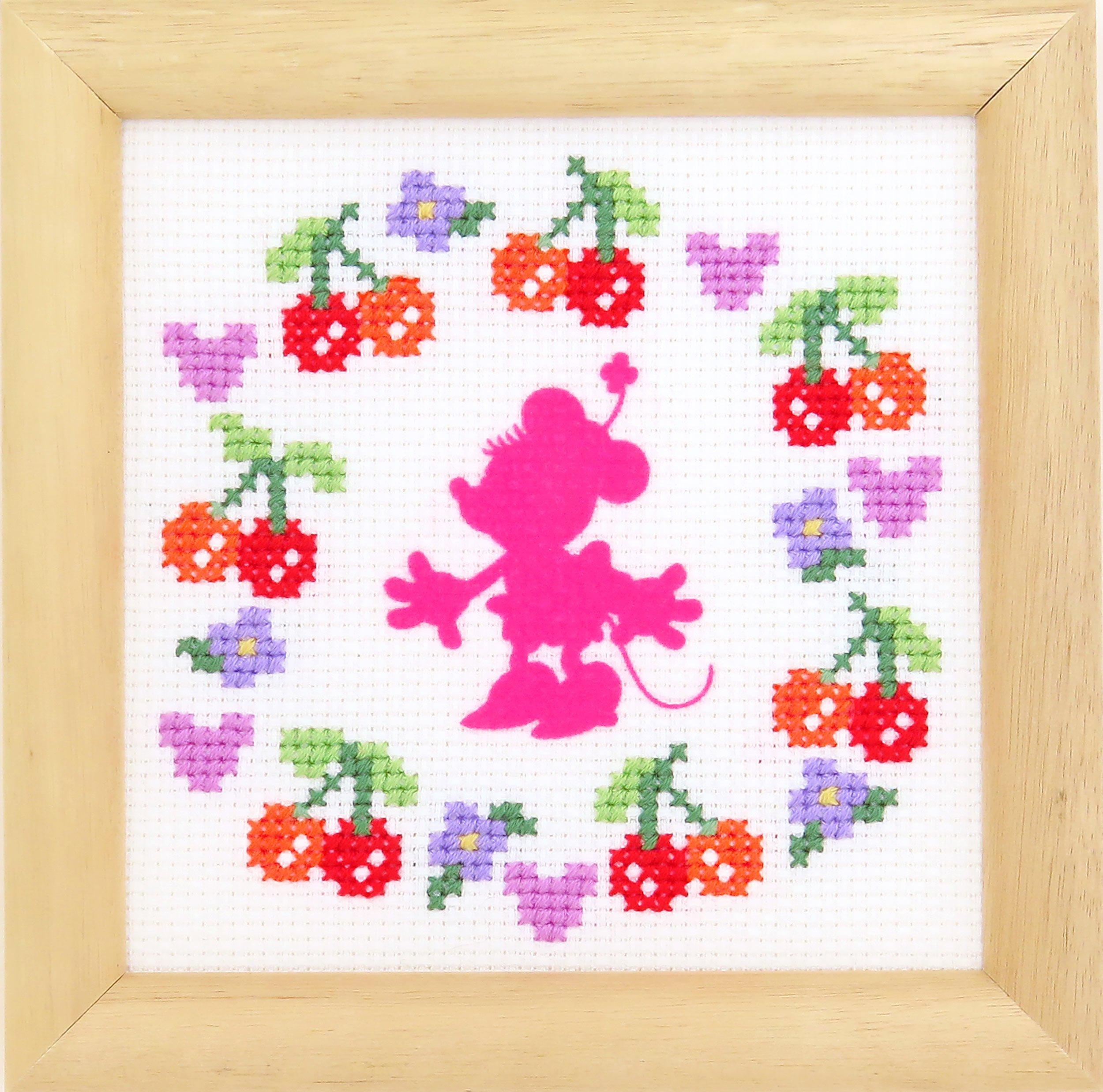 

Набор для вышивания Olympus Thread 7370 Disney Мини-рамка (Минни Маус)