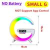 Wireless Charger Bluetooth Speaker Desktop Alarm Clock RGB Night For iPhone 16 15 14 13 12 Samsung Xiaomi 15 Phone Fast Charging