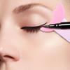 Eye Makeup Assistant Long Handle  Baffle Easy To Clean Lower Eyelid  Brush Multifunctional Silicone Crescent
