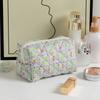 Floral Printed Lipstick Storage Makeup Bag Women's Cosmetic Bag Beauty Organizer Case Travel Makeup Pouch Toiletry Organizer