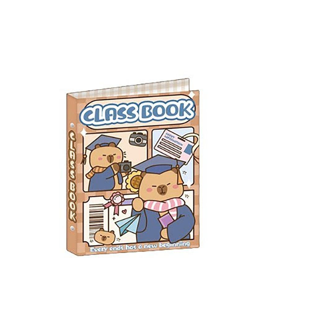 Thickened Paper Graduation Album Capybara Guest Book Creativity Alumni Book Students