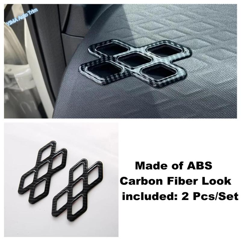 Front Dashboard AC Vent Cover Air Conditioner Outlet Decal Accessories Trim For BYD Dolphin Mini Seagull Dolphin Surf 2024 2025