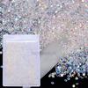 Nail Art Micro Zircon, Glass Crystal Sand Bare Diamond Pointed Bottom Rhinestone Diy Nail Art Accessories