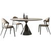 Runder Marmor-Esstisch Nordic Beauty Bequemer Wohnzimmer-Esstisch Minimalistisches Design  Jantar Küchenmöbel