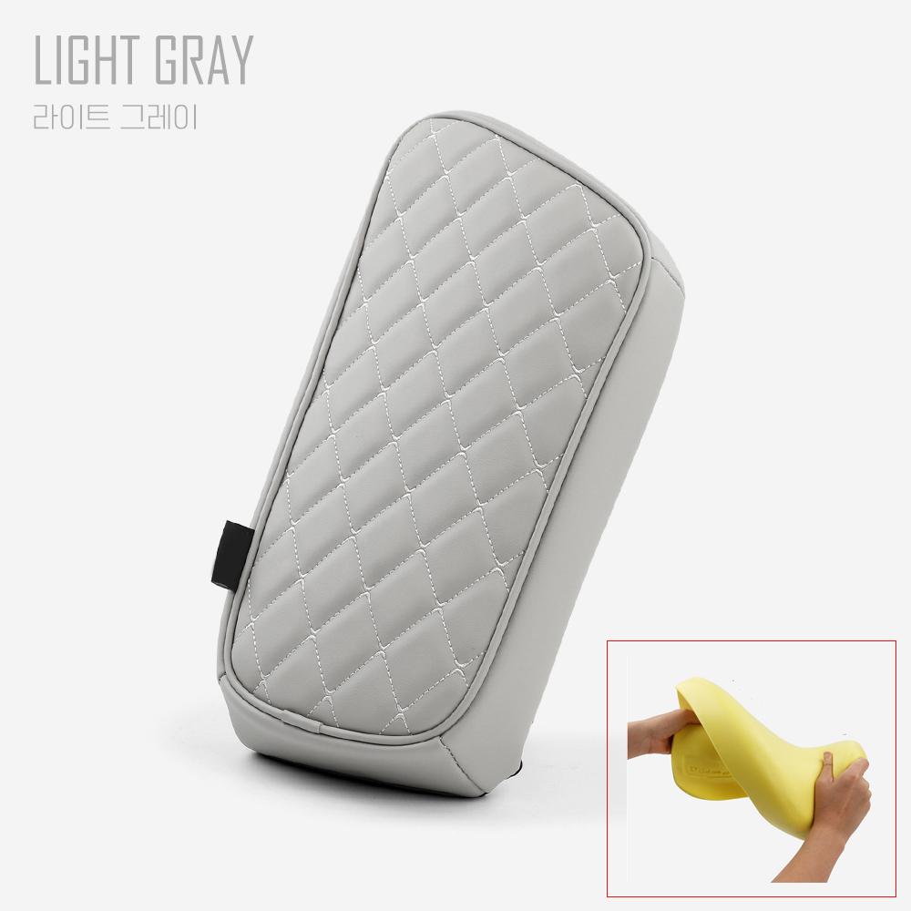 Black Anti-Slip Soft Leather Car Center Console Armrest Pad Cover  For Kia EV6 -2025 LHD