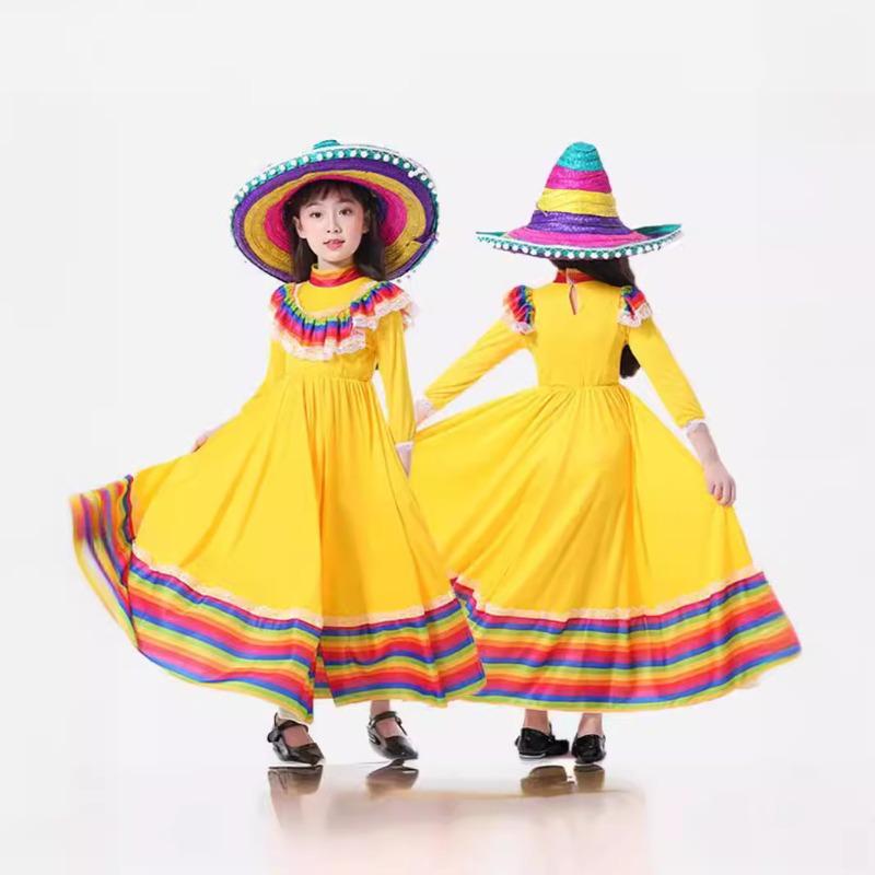 Costume Parent-Child Dress Halloween Dance Dress Masquerade Party Costume