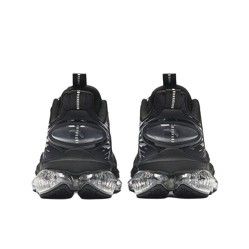 Anta Kids UFO 6.0 Comfortable Casual Versatile Lightweight Non-Slip Breathable Low-Top Running Shoes Kids Running Shoes Black 312435583-4