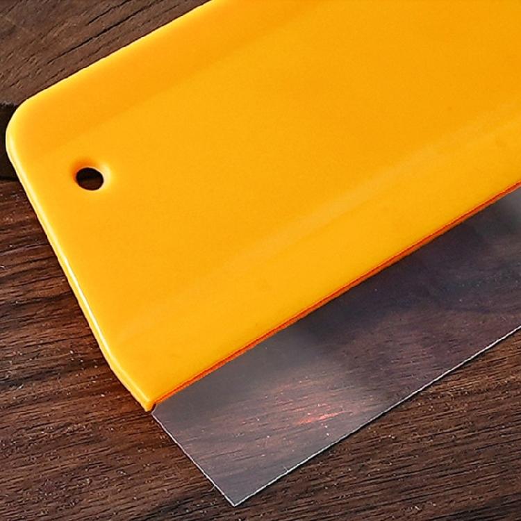 Kuchenbutterglätter Klarsichtspachtel für präzises Backen Ergonomisches Kunststoff-Gebäckwerkzeug zum Schneiden und Formen von Teig